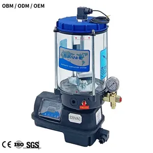 Motorised grease pump timer Automatic grease lubrication system auto grease pump for Excavator Loader