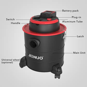 JIENUO 18L Cordless <strong>Ash</strong> <strong>Vacuum</strong> Cleaner with Metal Tube HEPA Filtration with Lthium Battery <strong>Hot</strong> <strong>Ash</strong> <strong>Vacuum</strong> Cleaner JN021-18L - Product Image 3