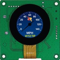 WISETIP VF013A Wettbewerbsfähiger Preis TFT LCD Smart Screen 65x65mm Display Taiwan Hersteller Sonnenlichtlesbares Angepasstes MCU