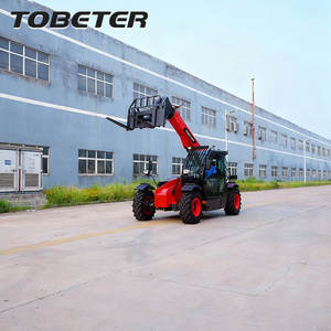 Tobeter 텔레스코픽 휠 로더 3 톤 텔레핸들러 게 조향 가금류 농장을위한 민첩 - Product Image 6