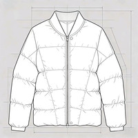 Veste d'hiver épaisse décontractée pour femmes personnalisable, chaude, rembourrée de duvet de canard blanc, col montant, fermeture éclair