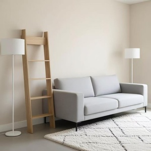 4-Tier <strong>Leaning</strong> <strong>Ladder</strong> <strong>Shelf</strong>, Wooden Wall Mounted Storage Rack for Living Room, Bedroom, Bathroom - Product Image 3