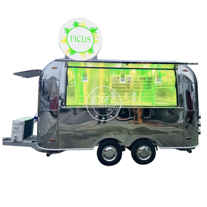 Remolque de Comida Móvil 2025 de Acero Inoxidable, Totalmente Equipado, Camión de Comida Grande para Shawarma, Remolque de Bar Móvil, Carrito de Comida para Hot Dogs - Product Image 4