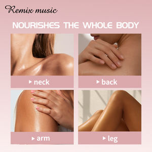 Échantillons Gratuits Personnalisation Marque Privée OEM Gommage Corporel Crème Visage & Lotion Hydratante Corps Tous Types de Peau Lotion Hydratante au Beurre de Karité - Product Image 4