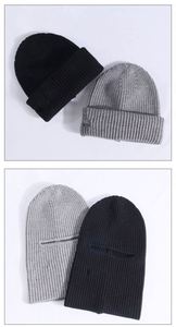 Gorro de punto grueso y cálido para esquí, de moda de invierno, liso, con un orificio, personalizable con bordado y serigrafía, al por mayor - Product Image 5