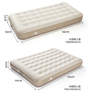 <span class=keywords><strong>Matelas</strong></span> <span class=keywords><strong>Gonflable</strong></span> Simple 1 Place pour Camping, Lit d'Appoint Pliable pour Tente - Product Image 5