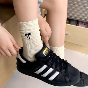 Calzini Personalizzati da Donna a Metà Polpaccio con Glitter, Eleganti e Casual per Uso Quotidiano, Calzini alla Moda con Motivo a Coste, Comodi e Lavorati a Maglia - Product Image 2