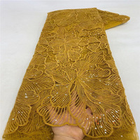 Mode Net Broderie Tissu Ordinateur Broderie Dentelle Tissu Conceptions Personnalisées pour Robe De Mariée Robe Rideau