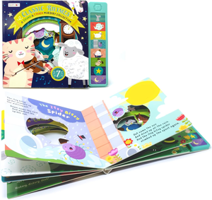 Livre d'activités interactif pour la petite enfance avec son et texture en relief, couverture rigide, à presser et à jouer, multi-sensoriel, pour l'apprentissage précoce - Product Image 4