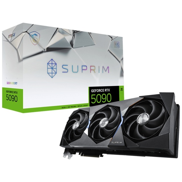 For for GeForce RTX 5090 32G SUPRIM SOC Fan-Cooled PCI Express Desktop 512 Bit GDDR7 MXM Graphics Card-Brand New in Hand