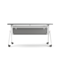 Table de formation pliable KOHO ARA, design moderne et simple, avec roulettes, table de réunion mobile de luxe pour bureau, grande salle de réunion