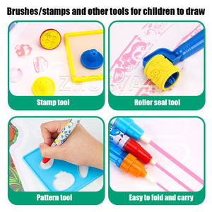 Zhorya Offre Spéciale <span class=keywords><strong>tapis</strong></span> magique d'eau <span class=keywords><strong>de</strong></span> grande taille <span class=keywords><strong>tapis</strong></span> <span class=keywords><strong>de</strong></span> <span class=keywords><strong>jeu</strong></span> éducatif <span class=keywords><strong>tapis</strong></span> <span class=keywords><strong>de</strong></span> dessin d'eau magique pour les tout-petits - Product Image 5