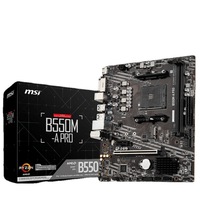 Carte mère d'ordinateur de bureau pour jeux B550M-A PRO, DDR4, SATA, double canal, intégrée, prend en charge les processeurs AMD AM4, nouvelle