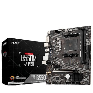 Tarjeta Madre para Computadora de Escritorio B550M-A <span class=keywords><strong>PRO</strong></span> Gaming, DDR4, SATA, Doble Canal, Compatible con Procesador AMD AM4, Nueva - Product Image 1