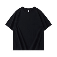 T-shirt en coton French Terry surdimensionné pour homme, broderie chenille, motif lettres, col rond, manches courtes, tee-shirt décontracté