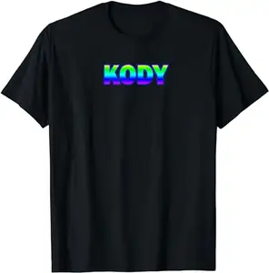 Camiseta Y2K 100% algodón 200 gramos Camiseta de manga corta con estampado Stree wear para Y2K hombre Kody nombre para niños hombres letras camiseta