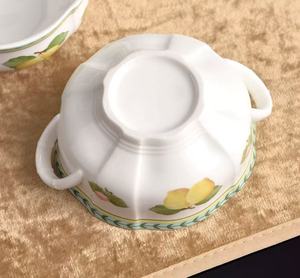 Juegos de Vajilla de Cerámica Modernos, Lujosos, Duraderos y Sostenibles, Platos, Tazones, Tazas y Platillos Blancos en Stock, Aptos para Horno, Microondas y Lavavajillas - Product Image 2