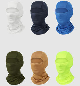 Masker Wajah balaclava olahraga perlindungan matahari desain kustom masker kepala bersepeda poliester cepat kering sejuk - Product Image 4