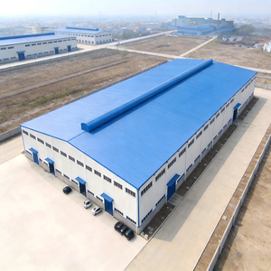 Capannone Industriale Prefabbricato in Acciaio Durevole, Struttura ad Alta Resistenza in Acciaio Zincato a Caldo per Alte Temperature ISO - Product Image 1