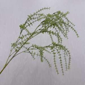 Jarrón de sauce alto Artificial realista, hojas de plantas de plástico de tallo verde largo para el hogar, mesa, <span class=keywords><strong>chimenea</strong></span>, oficina, decoración festiva - Product Image 3