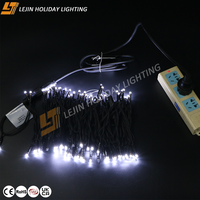 Guirlande lumineuse LED blanche de 10 m de haute qualité pour extérieur, fête, jardin, usage commercial, Noël, décorative, CE RoHS SAA UKCA, étanche