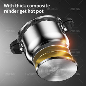 <span class=keywords><strong>Olla</strong></span> de <span class=keywords><strong>Presión</strong></span> de Acero Inoxidable TIANXING <span class=keywords><strong>a</strong></span> Prueba de Explosiones para Cocina Doméstica 5-16L con Doble Asa para Estufa de Inducción y Gas - Product Image 5