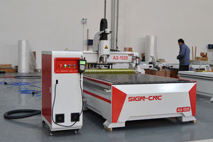 Mesin ukiran <span class=keywords><strong>3D</strong></span> A2-1325/1530/2030/2040 tanda desain baru mesin Cnc kayu dengan rol untuk pembuatan kabinet furnitur - Product Image 2