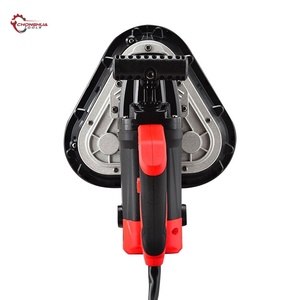 Ponceuse murale industrielle portative pour le meulage et le rainurage du béton, ponceuse de sol combinée à triple tête - Outils ChongHua - Product Image 2