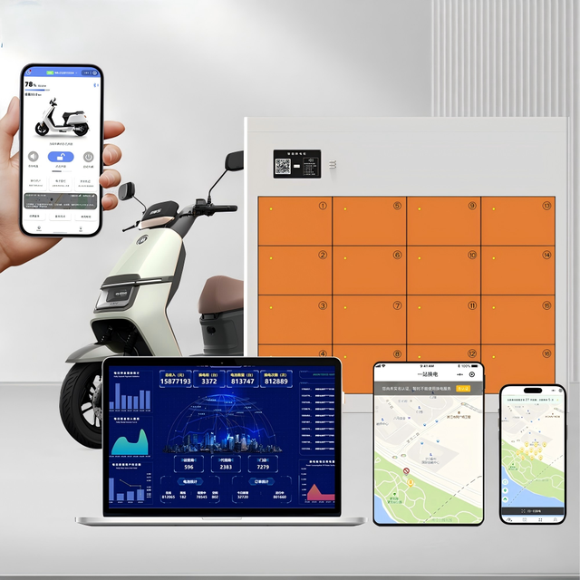 DOCHION DC14-M16HDG 48/60/72V High Power Mobile EV Battery Swapping Station with 2+6 Port Charging Cabinet