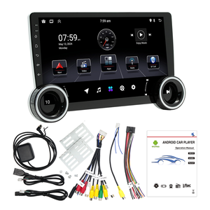 Bqcc 2 DIN 10 "8 Core <span class=keywords><strong>4G</strong></span> 64G Android Âm Thanh Xe Hơi Đa Phương Tiện Máy Nghe Nhạc Qled Màn Hình Carplay Android Tự Động Wifi <span class=keywords><strong>4G</strong></span> GPS 2 Knobs Xe Stereo - Product Image 6