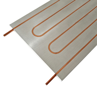 Plaque de refroidissement à eau personnalisée de grande taille 400*800*150mm avec tubes en cuivre intégrés, plaque de refroidissement liquide, plaque froide en aluminium
