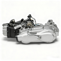 Ensemble moteur refroidi par huile 200CC pour karting, moteur 200cc avec marche arrière intégrée pour karting, ATV, mini buggy, quad