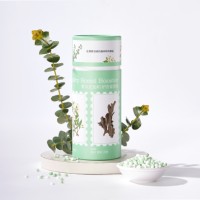Perles de parfum pour lessive OEM/ODM écologiques à l'odeur d'eucalyptus, rehausseurs de parfum longue durée, désodorisant d'ambiance