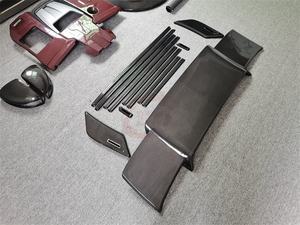 Couvercle de moteur de rétroviseur de toit de becquet de capot en Fiber de carbone sèche de Style B pour Mercedes G Station Wagon W464 G63 G500 - Product Image 5