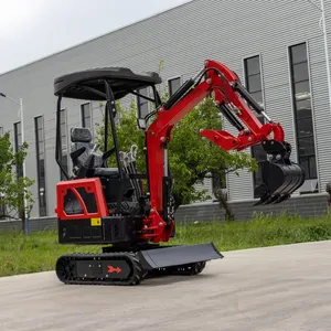 HT18 ht10 ht15 ht20 ht08 HighTop1.8Ton MiniExcavators 1 Ton,Minibagger 1500 Kg With Ce Iso