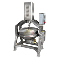 Bouilloire chemisée de chauffage électrique industriel faisant cuire la machine de pot de mélangeur