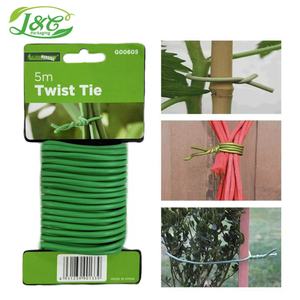 Avvolge <span class=keywords><strong>da</strong></span> <span class=keywords><strong>giardino</strong></span> filo di ferro rampicante pianta di vite resistente in <span class=keywords><strong>gomma</strong></span> morbida con fibbia nastro fisso in Pvc - Product Image 4