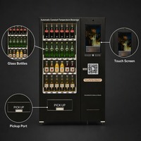 Distributeur automatique intelligent pour articles fragiles avec élévateur, livraison douce, borne de vente en libre-service et paiement par écran tactile