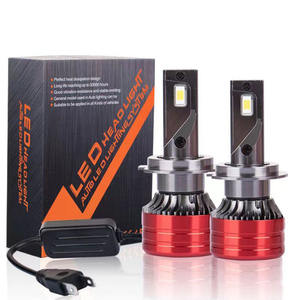 V13 ऑटो पार्ट्स सुपर उज्ज्वल नेतृत्व हेडलाइट 22000lm h1 h7 h11 9005 9006 h4 6000k रंग तापमान एल्यूमीनियम सामग्री पंखे के साथ - Product Image 6