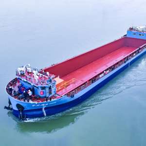 Stahl-Frachtschiff Massengutfrachter Unterstützt Vollständige Anpassung von Kraftstoff Maßgeschneiderte Größe Inlandfracht Arbeitsfrachtschiff Boot zum Verkauf - Product Image 1