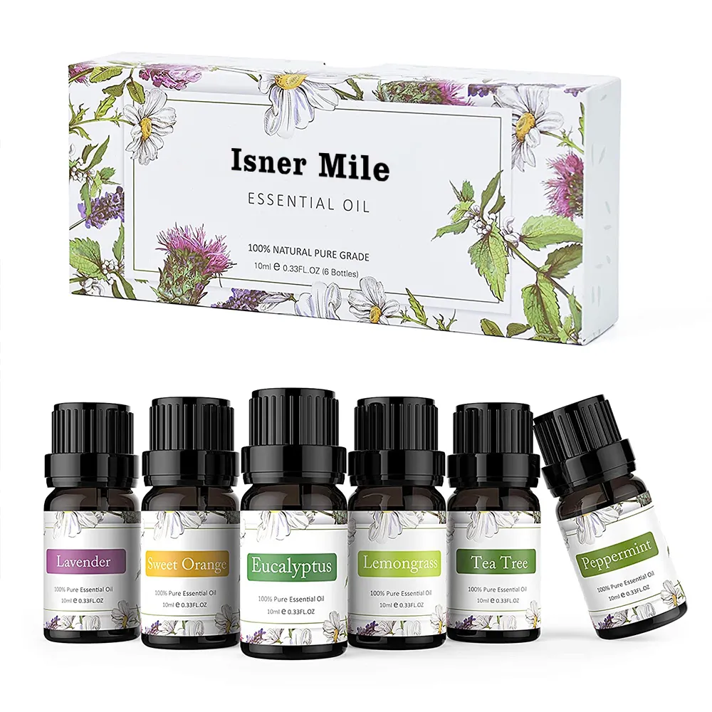 OEM/ODM Private Label 100% Organic Pure Perfume Aroma Diffuser Aromatherapy Essential Oils