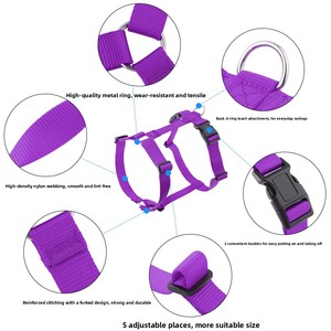 Arnés para Perros en Forma de H, Ajustable, Resistente, Antitirones, para Perros Medianos y Grandes, en Oferta - Product Image 6