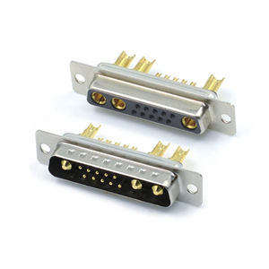 13W3 der ذكر للكابل ، قابس الطاقة 13solw3 ، موصل 13W3 عالي الجودة ، موصل لحام ذكر 13W3 عالي التيار - Product Image 1