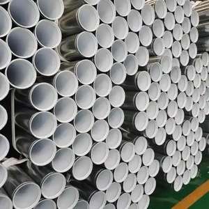 Tuyau rond en acier au carbone long, tube sans soudure haute résistance, tuyaux en acier revêtus de plastique - Product Image 3