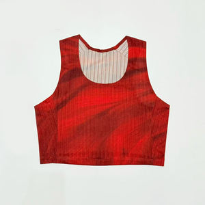 High Quality <b>Women's</b> CAMIS Short Sweet O-Neck Sleeveless <b>Sequined</b> 100% Cotton Quick Dry Fitness Running Gym Activewear <b>Top</b> - Product Image 1