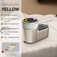 Défroisseur Vapeur Portable à Affichage LED 1200W, Poignée Rotative à 180°, Mini Fer à Vapeur Électrique pour Vêtements, Réservoir d'Eau 120ml
