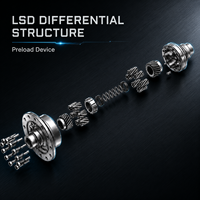 Diferencial Helicoidal LSD E90 E92 335i 210K para Motor N54 N55, Kit de Control de Tracción con Alto Torque para BMW