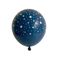 Emay Globos de Látex Transparentes para Fiesta de Graduación, Globos Negros y Dorados de 12 Pulgadas para Año Nuevo
