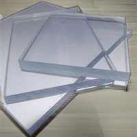 Panneau acrylique transparent résistant aux intempéries avec transmission lumineuse supérieure pour enseignes extérieures, fabriqué sur mesure et fini aux bords