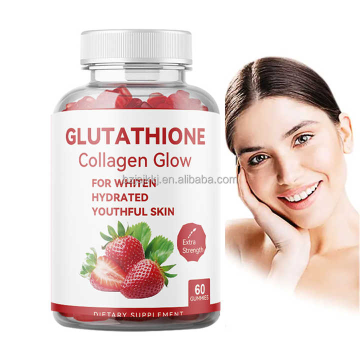 berry glutathione OEM Gluta Gummies Skin Whitening Brightening Whiten Gummy Beauty Supplement for Grow Collagen L-glutathion Gummies bpc 157 tb 500